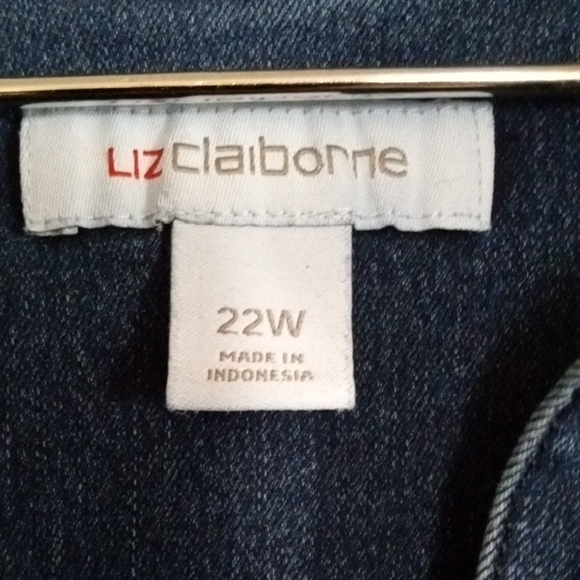 Liz Claiborne Indigo Denim Dress - Picture 2 of 7
